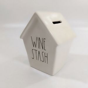NWT🔥Rae Dunn WINE STASH Bank